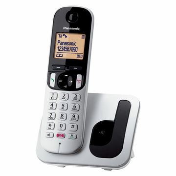 Kabelloses Telefon Panasonic KX-TGC250 Grau Silberfarben