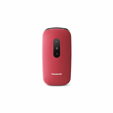 Mobilni telefon za starejše ljudi Panasonic KX-TU446EXR 2,4" Rdeča Granatna