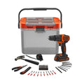 Drill and accessories set Black & Decker bcksb05-qw 18 V