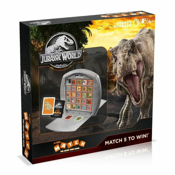 Igra Spomin Jurassic World Match Pisana (Inglés, Alemán)