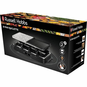 Plancha grill Russell Hobbs Raclette Noir