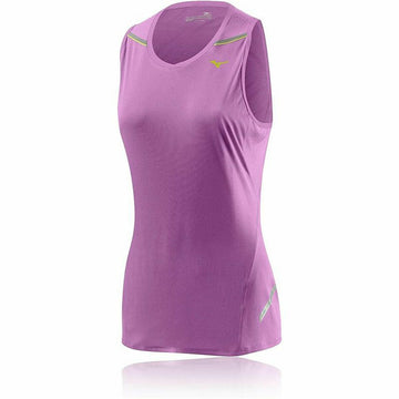 Maillot de Corps sans Manches pour Femme Mizuno Dlcooltouchsleevele  Violet