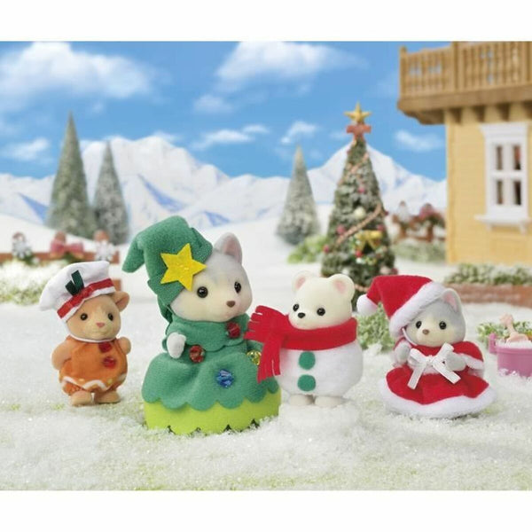 Dodatki za hišo punčke Sylvanian Families Happy ChristmaS Friends