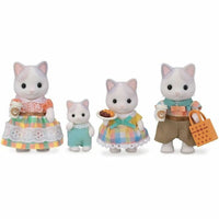 Dolls House Accessories Sylvanian Families 5738 Latte Cat Family