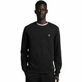 Herren Sweater ohne Kapuze Lyle & Scott Schwarz