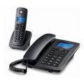 Festnetztelefon Motorola 107C4201 DECT (2 pcs) Schwarz