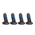 Téléphone Sans Fil Motorola 107C1004LB (4 Pcs) Noir