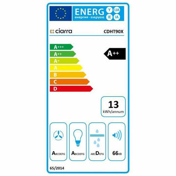 Hotte standard Ciarra 90 cm