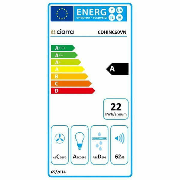 Hotte standard Ciarra 60 cm