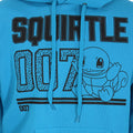 Unisex Hoodie Pokémon Squirtle Line Art Blue