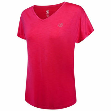 Damen Kurzarm-T-Shirt Dare 2b Agleam Rosa