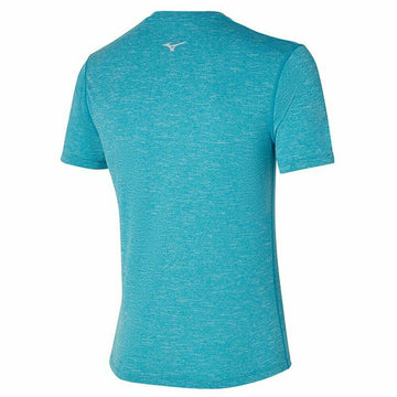 Herren Kurzarm-T-Shirt Mizuno Core Tee türkis