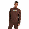 Men’s Sweatshirt without Hood Ellesse Tablido Brown