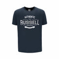 Men’s Short Sleeve T-Shirt Russell Athletic Ara Dark blue