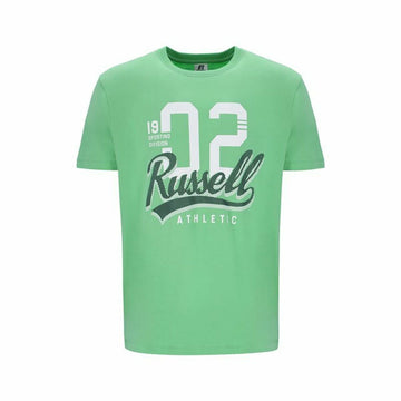 Herren Kurzarm-T-Shirt Russell Athletic Amt A30101 grün Hellgrün