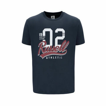 T-shirt à manches courtes homme Russell Athletic Amt A30101 Bleu foncé