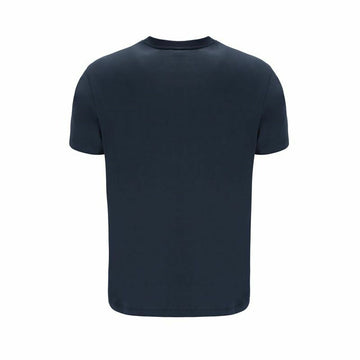 Herren Kurzarm-T-Shirt Russell Athletic Amt A30101 Dunkelblau