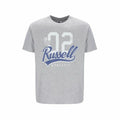 Men’s Short Sleeve T-Shirt Russell Athletic Amt A30101 Grey