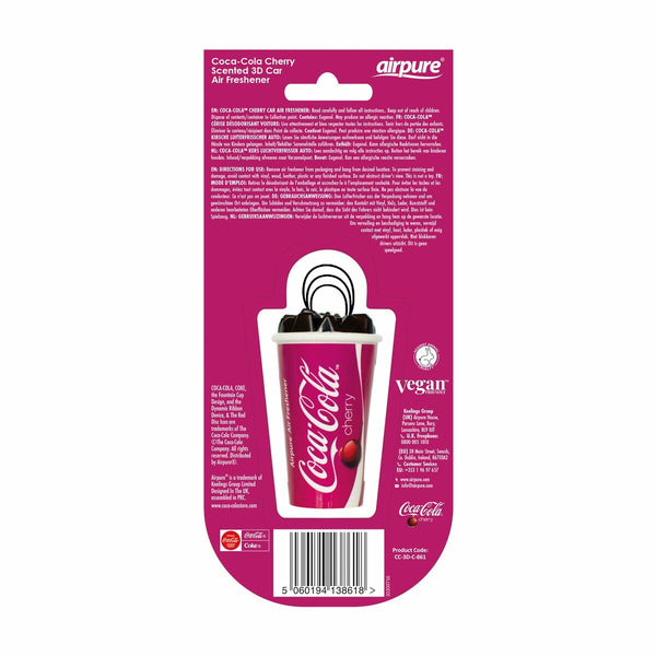 Car Air Freshener PERCC3D861 Coca-Cola Cherry