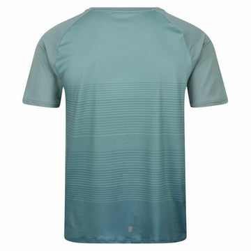 Herren Kurzarm-T-Shirt Regatta Pinmor Aquamarin