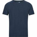 Herren Kurzarm-T-Shirt Regatta Ambulo Blau