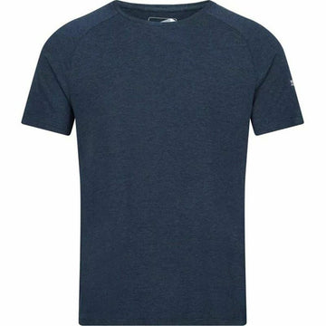 Herren Kurzarm-T-Shirt Regatta Ambulo Blau