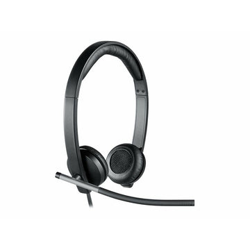 Headphones with Headband Logitech H650E Black