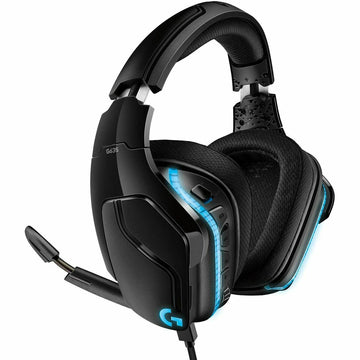 Headphones with Microphone Logitech G635 Blue Black Multicolour Black/Blue