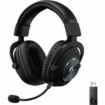 Headphones with Microphone Logitech 981-000907 Black