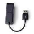 USB to Ethernet Adapter Dell 470-ABBT Black