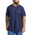 Kurzärmliges Sport T-Shirt Lee Ss Patch Logo  Blau