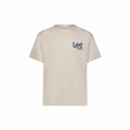 Men’s Short Sleeve T-Shirt Lee Loose Light brown