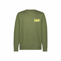 Men’s Sweatshirt without Hood Lee Wobbly Khaki