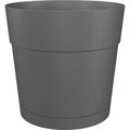 Plant pot Artevasi Anthracite Plastic Circular Ø 35 cm