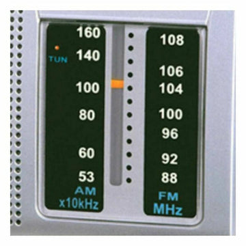 AM / FM radio Haeger PR-BIB.001A Siva