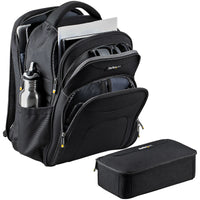 Laptop Backpack Startech NTBKBAG156 Black