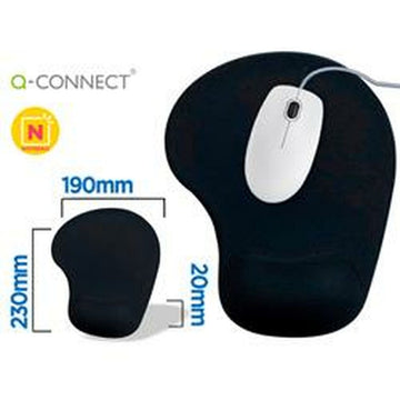 Mouse Mat Q-Connect KF17223 Black