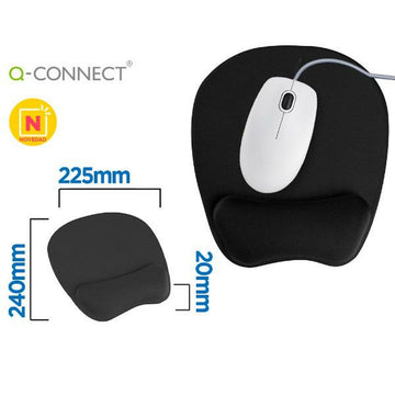 Mouse Mat Q-Connect KF17230 Black