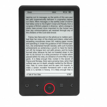 EBook Denver Electronics 635L 4GB Black 6"