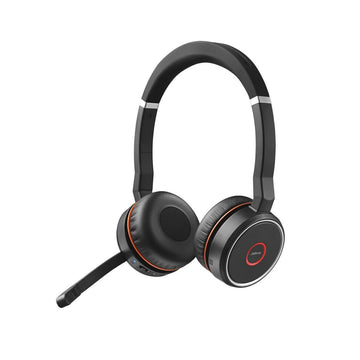 Headphones with Microphone Jabra Evolve 75 Black