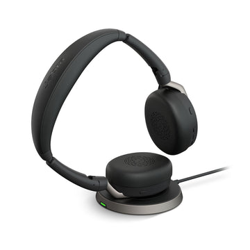 Bluetooth Kopfhörer mit Mikrofon Jabra Evolve2 65 Flex Schwarz