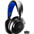 Gaming Headset mit Mikrofon SteelSeries 61559 Blau Schwarz