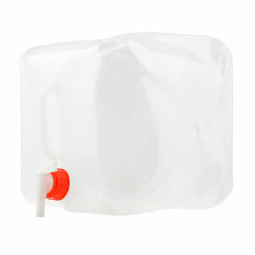 Wasserbehälter Outfit Weiß 10 L 23 x 23 x 25 cm Biegsam