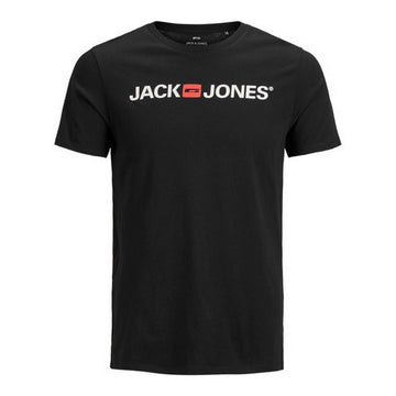 T-shirt à manches courtes homme JJECORP LOGO TEE SS Jack & Jones 12137126 Noir