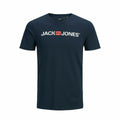 T-shirt à manches courtes homme JJECORP LOGO TEE SS O-NECK NOSS  Jack & Jones  12137126  Blue marine