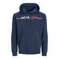 Sweat à capuche homme Jack & Jones JCOFREDERICK Blue marine