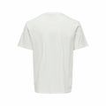 T-shirt à manches courtes homme Only & Sons Onskolton Reg Beach Blanc