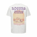 Men’s Short Sleeve T-Shirt Only & Sons Onskye Reg White