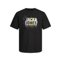 Men’s Short Sleeve T-Shirt Jack & Jones JCOMAP SUMMER 12257908 Black