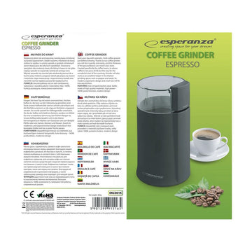 Kaffeemühle Esperanza EKC001K Schwarz 160 W